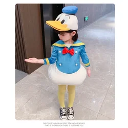 Disney Donald Duck Cosplay Costume Shows, Cute Cartoon Costumes, Cute Duckbill Hats, Children'S Birthday Gifts