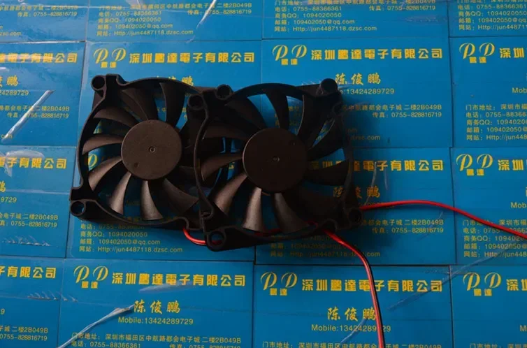 New  7010 70MM 70*70*10MM DC 5V 12V 24V Ultra-thin Graphics Card fan Comptuter CPU  Cooling fan with 2pin