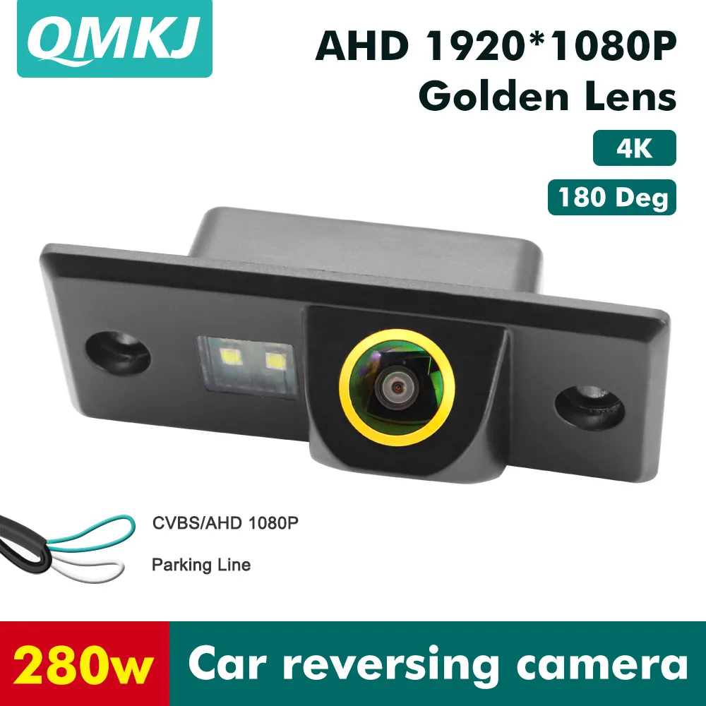 Car Rear View Reverse backup Camera AHD 1080P 4K for PORS-CHE CAYENNE VW SKODA FABIA/SANTANA/POLO(3C)/TIGUAN//PASSAT 001