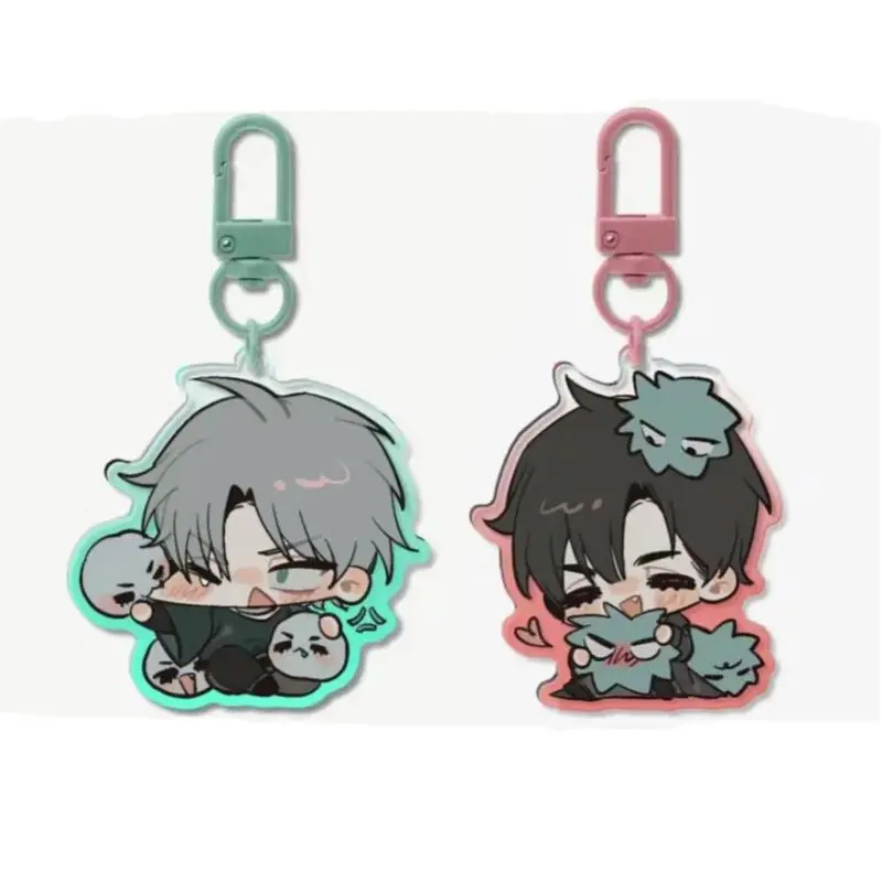Alienstage-コスプレキーホルダー,アクリルキーホルダー,アニメキーホルダー,面白い漫画,バックパック,ランドセルの飾り,ペンダントギフト