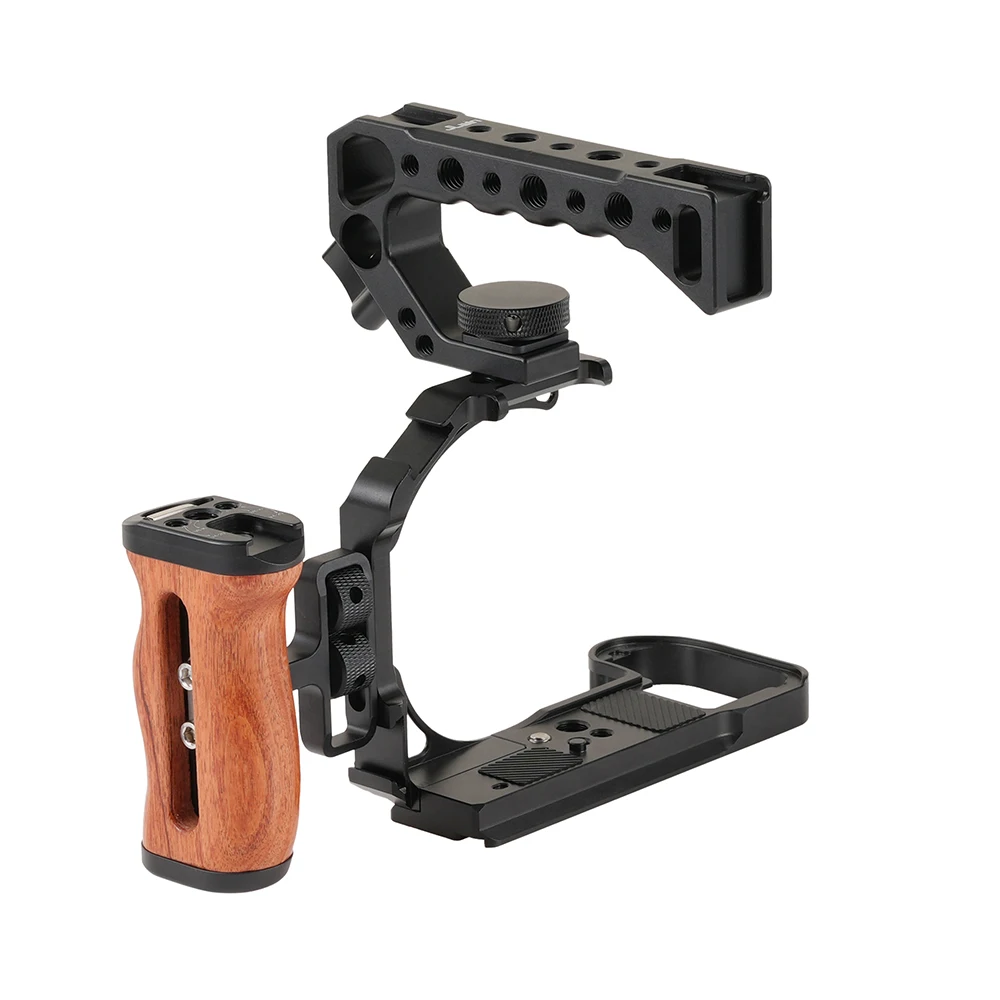 FOTGA Z5II Camera Cage Protection Frame For Nikon Z5 II SLR Cold Shoe Mount Vertical Shooting Monitor Holder DIY Extension Kit