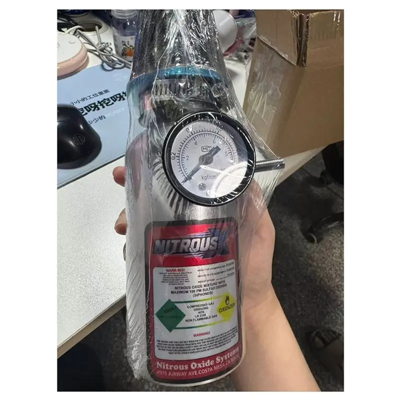 Nitrogen Acceleration Modification For Vespa NINEBOT Honda Cross Cub CC110 Motorcycle Electric Vehicle Decoration Pot