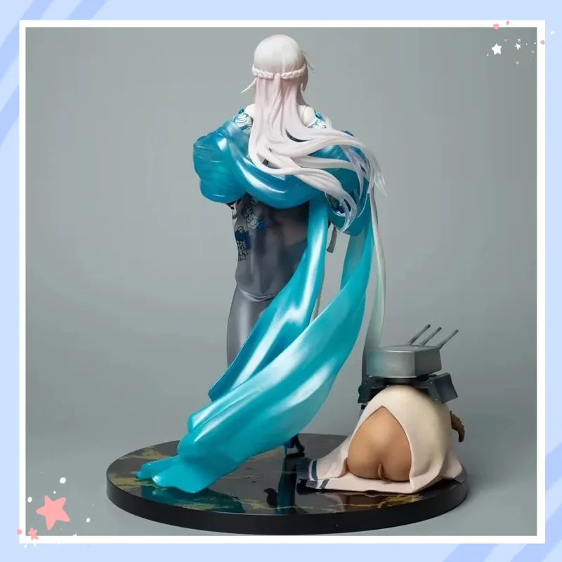 

Фигурка Azur Lane Белфаст в стоячей позе, версия «Розы облаков», в коробке, коллекционная модель красивой аниме-девушки для коллекционеров аниме