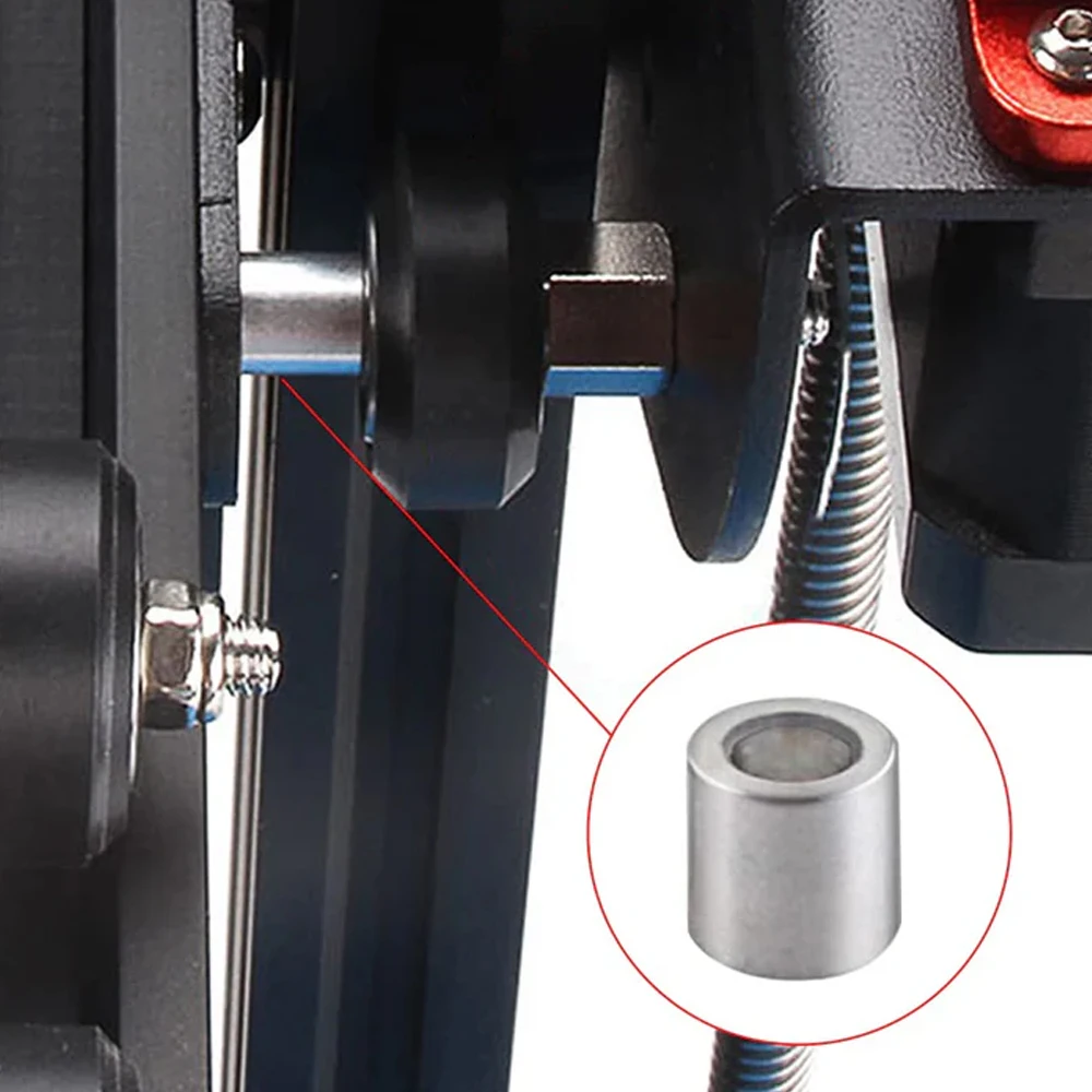 3Pcs 3D Printer POM Wheel Plastic Pulley 625zz Linear Bearing for Ender 3/Ender 3 V2/Ender 3 Pro/Ender 3 Max/Ender 5 Series/CR10