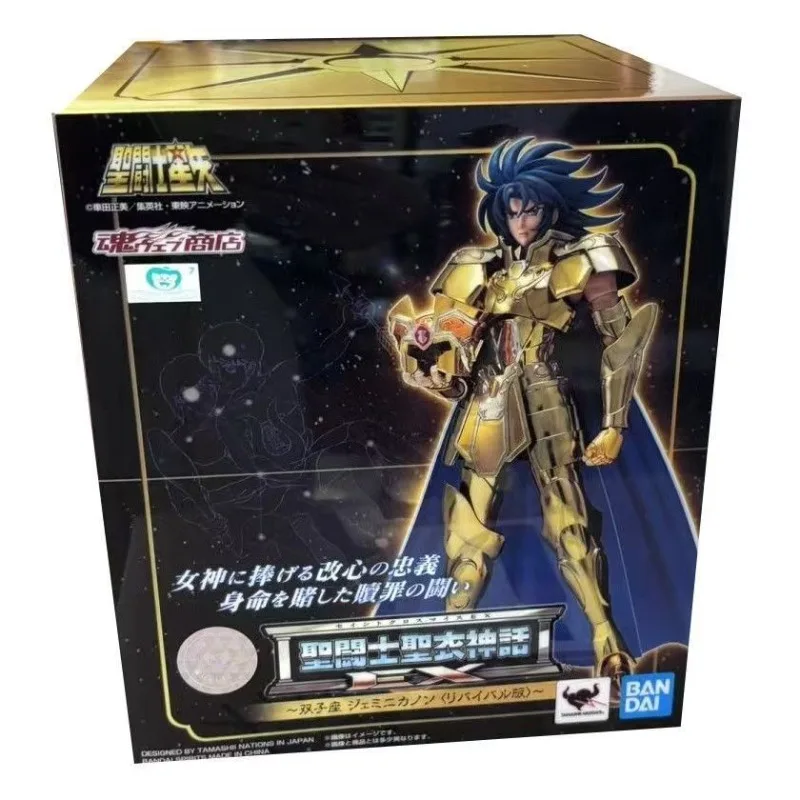 

【В наличии】Bandai Saint Seiya Saint Clothes Myth EX Gemini Фигурка Модель Настольное украшение Праздничный подарок