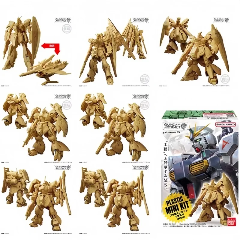 

Bandai Food Play ARTIFACT 06 GK Zaku SAZABI ν Tallgeese Great Demon Action Figure Brinquedos Model