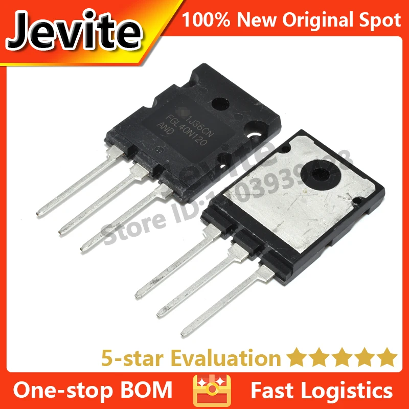 

Jevite 100% New Original electronics Controller 1-5units/lote FGL40N120 FGL40N120ANDTU TO-264 1200V 60A IGBT Triode Transistor