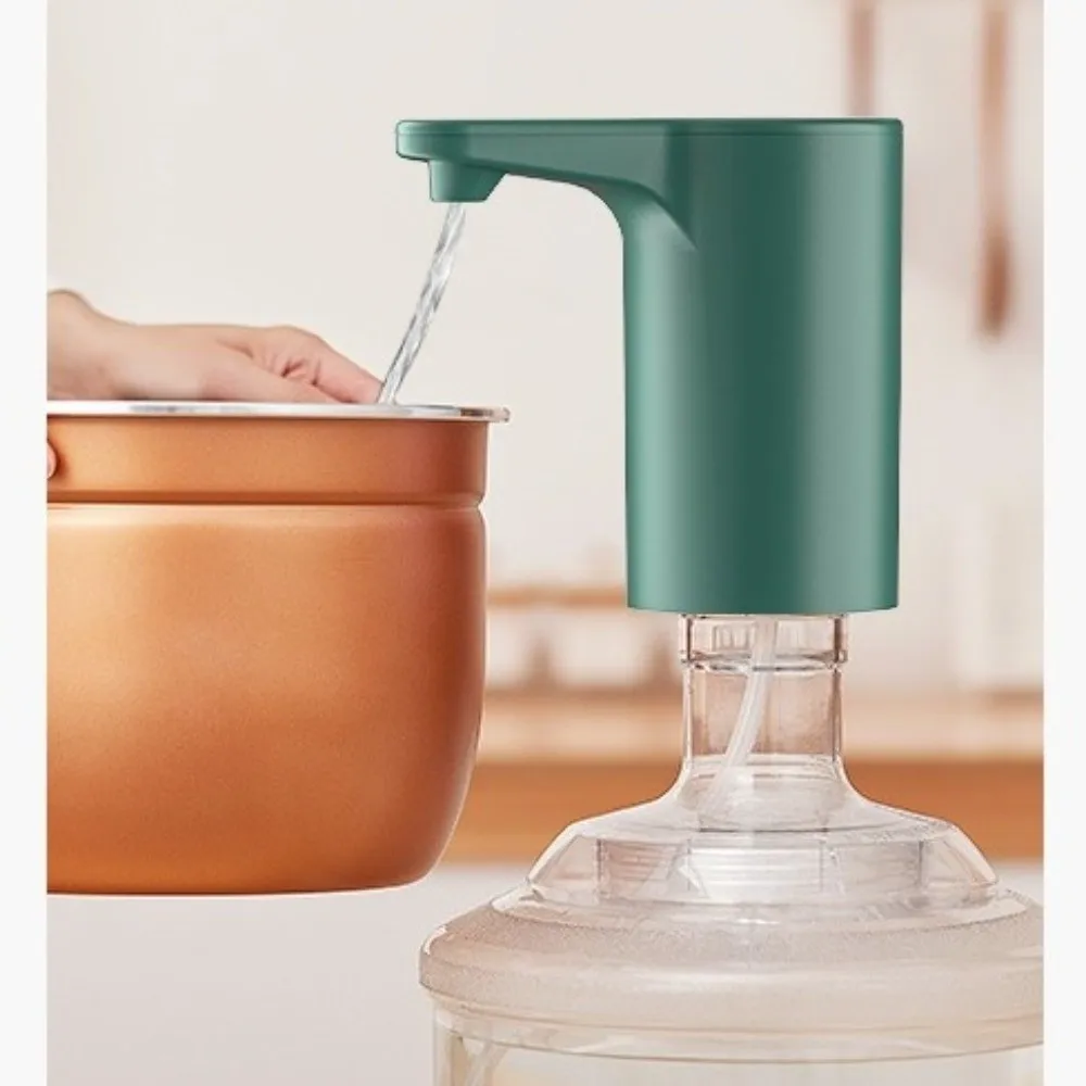 New Smart Electric Water Pump USB Charging Automatic Water Bottle Pump Portable Leak Proof ​Drinking Water Pressed Office Desk