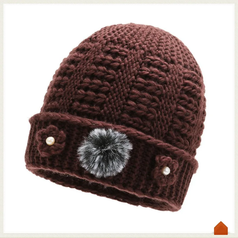 Winter Hats for Unisex New Beanies Knitted Solid Cute Hat Lady Autumn Female Beanie Caps Warmer Bonnet Men Casual Cap Wholesale