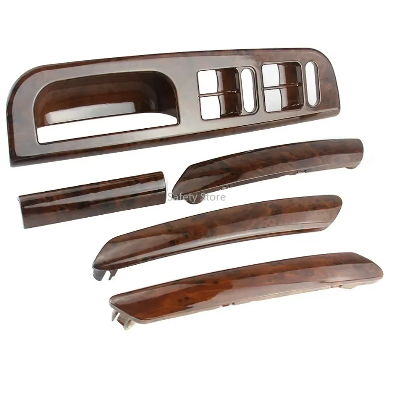 Suitable for Volkswagen Passat B5 Lingyu New Collar Door Inner Pull Handle Cover Modified Mahogany Handle Interior Accessories