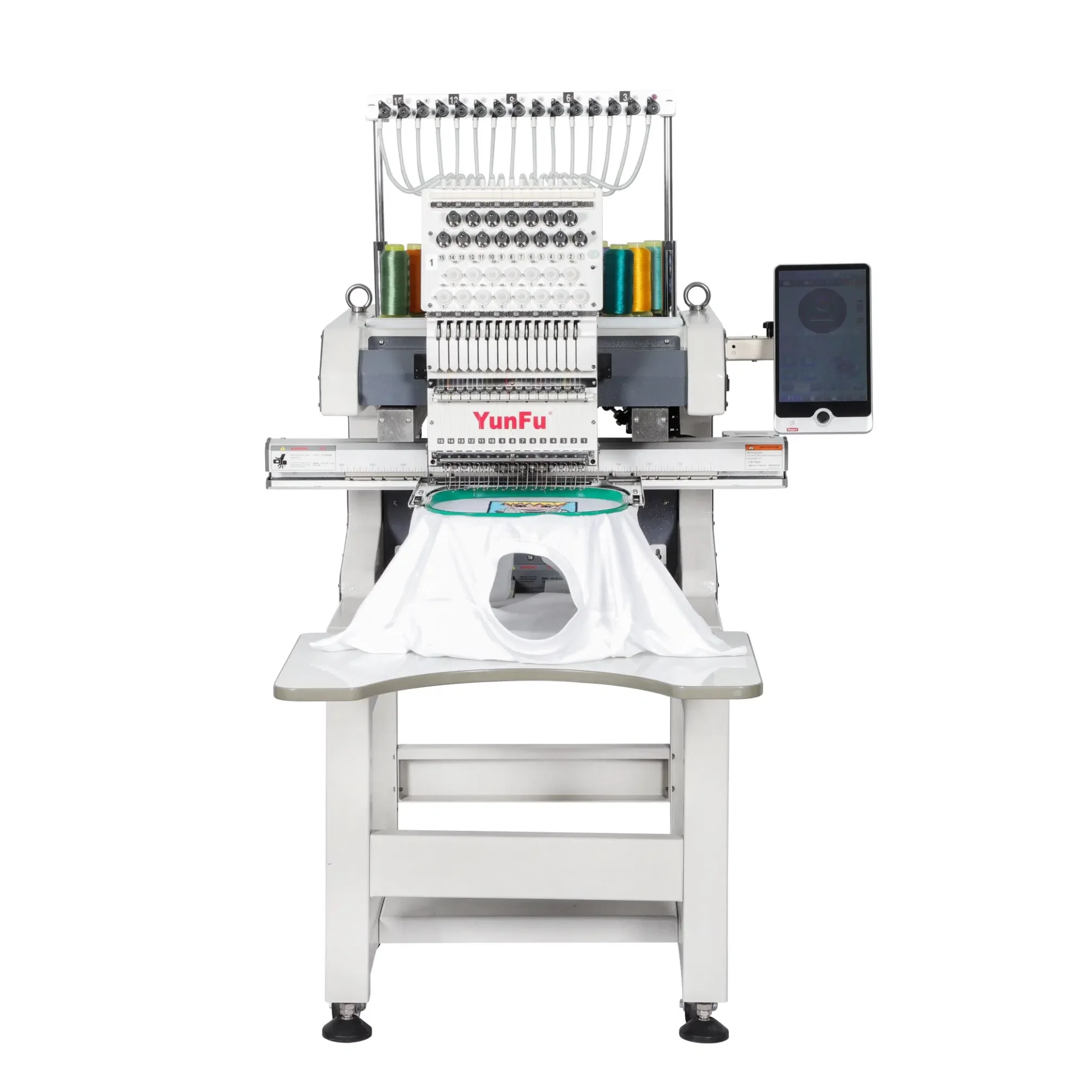 Single Head Multi-Functions Automatic Embroidery Machine With Superior Stitch Quality