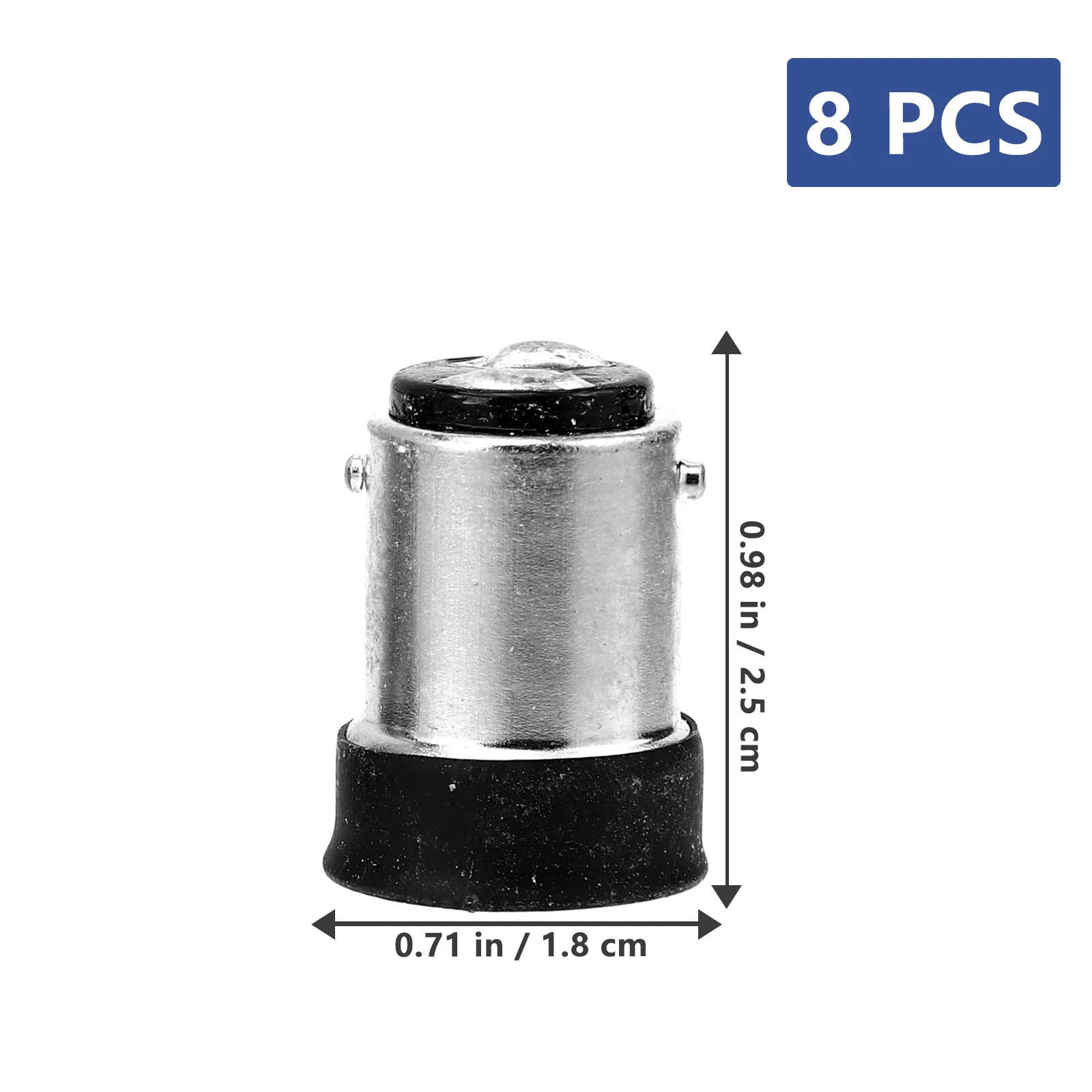 

8 Pcs Lamp Adapter Socket Light Bulb Base Round Converter Shade Ring Fitting Parts Plastic Connector Adaptor Holder