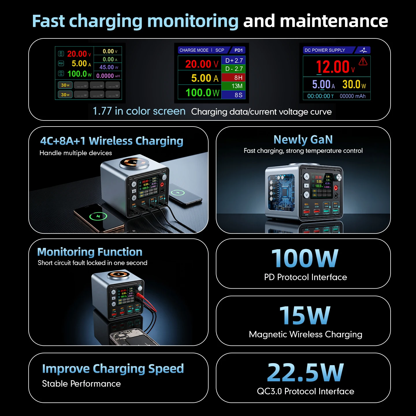 8-Port Smart Fast-Charging Des - Power Tools Toolstation review and price