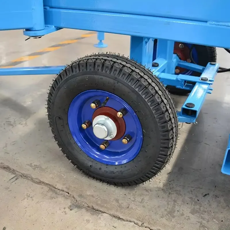 High Stability Electric Towable Scissor Lift 8m 10m Hydraulic Mobile Platform Industrial Maintenance Repair High-Strength Steel view 5