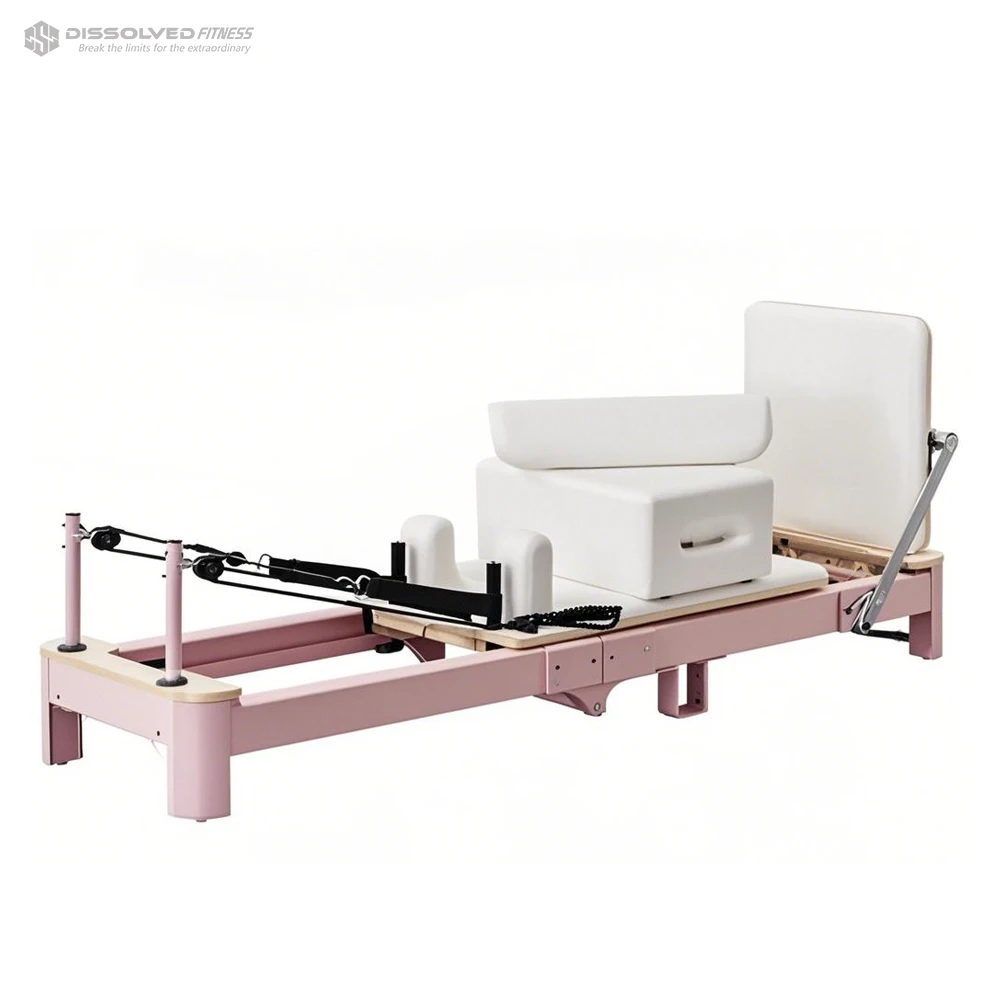 

Складной реформатор для пилатеса для студийной реформы, алюминиевая рама, складной корпус, балансировочная машина для пилатеса, портативный набор реформаторов для пилатеса