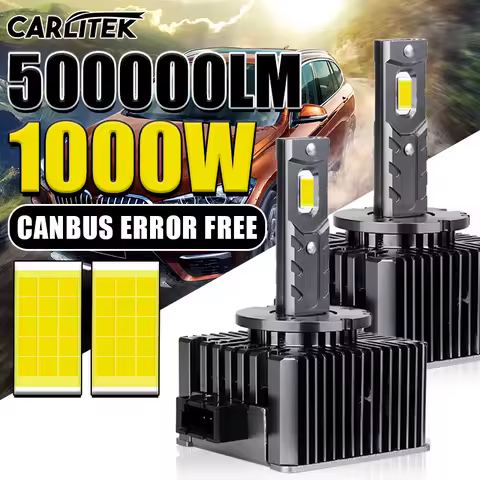 Bullvision D3S LED Headlights HID D1S D2S D4S D5S D8S D1R D2R D3R Turbo LED 500000LM 30PC CSP 6500K 4300K 8000K 1000W Plug&amp;Play