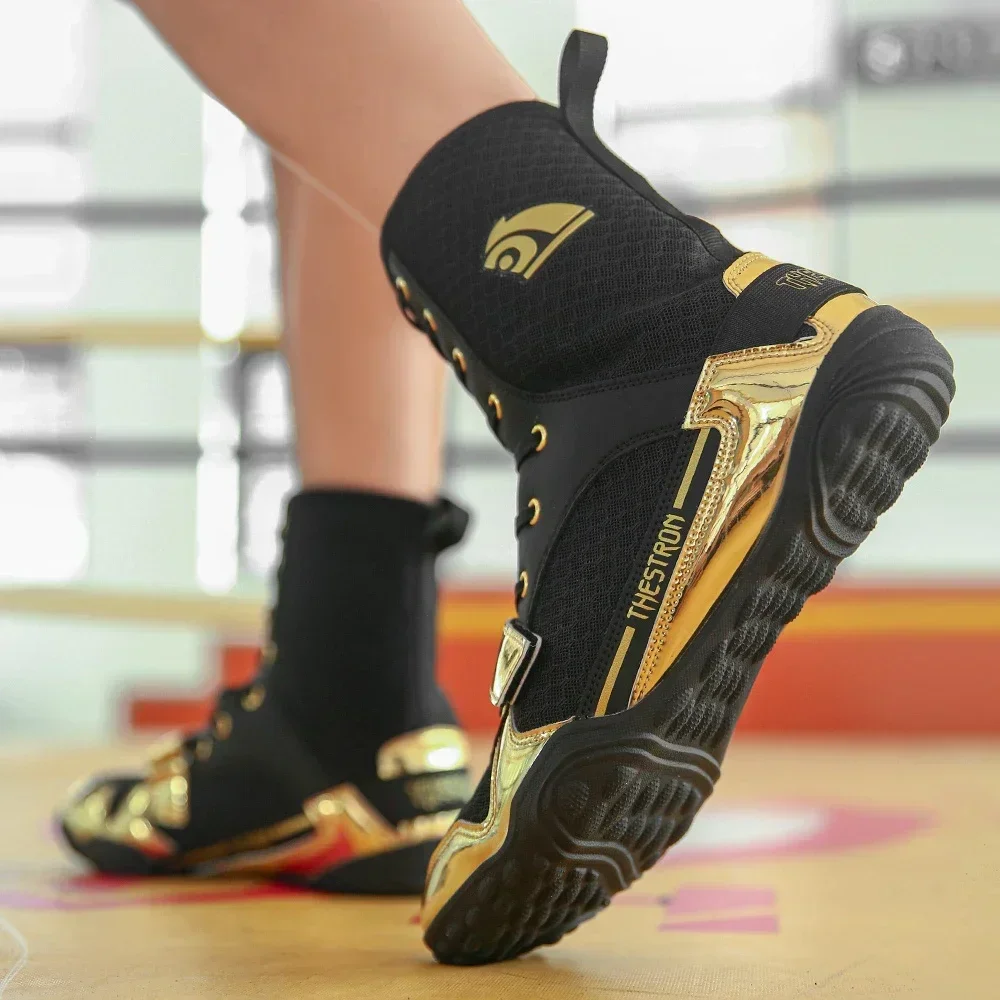 Professional Wrestling Shoes Men Women Boxing Sneakers Light Weight Wrestling Footwears