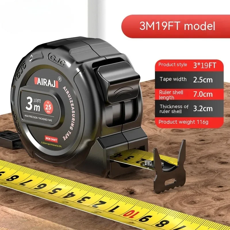 Portable High-precision Measuring Tape Metric and Imperial Thickened Wear-resistant Telescopic Tape Measure 3M5M7.5M Measuring