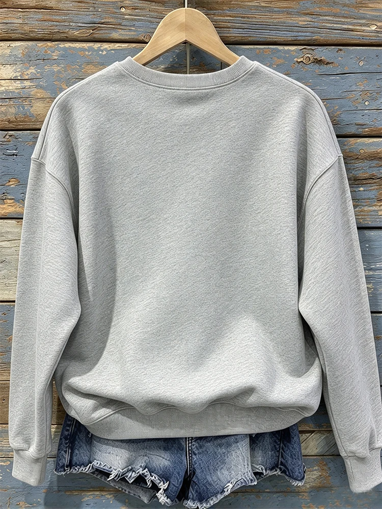 Round-Neck Casual Hoodie – Leopard Print Pumpkin Coffee Design. This Trendy Round-Neck Casual Hoodie Features a Soft Texture, Is Suitable for All Seasons, and Is Ideal for Women's Autumn and Winter Wear. Machine Washable. Available from Local Warehouse.