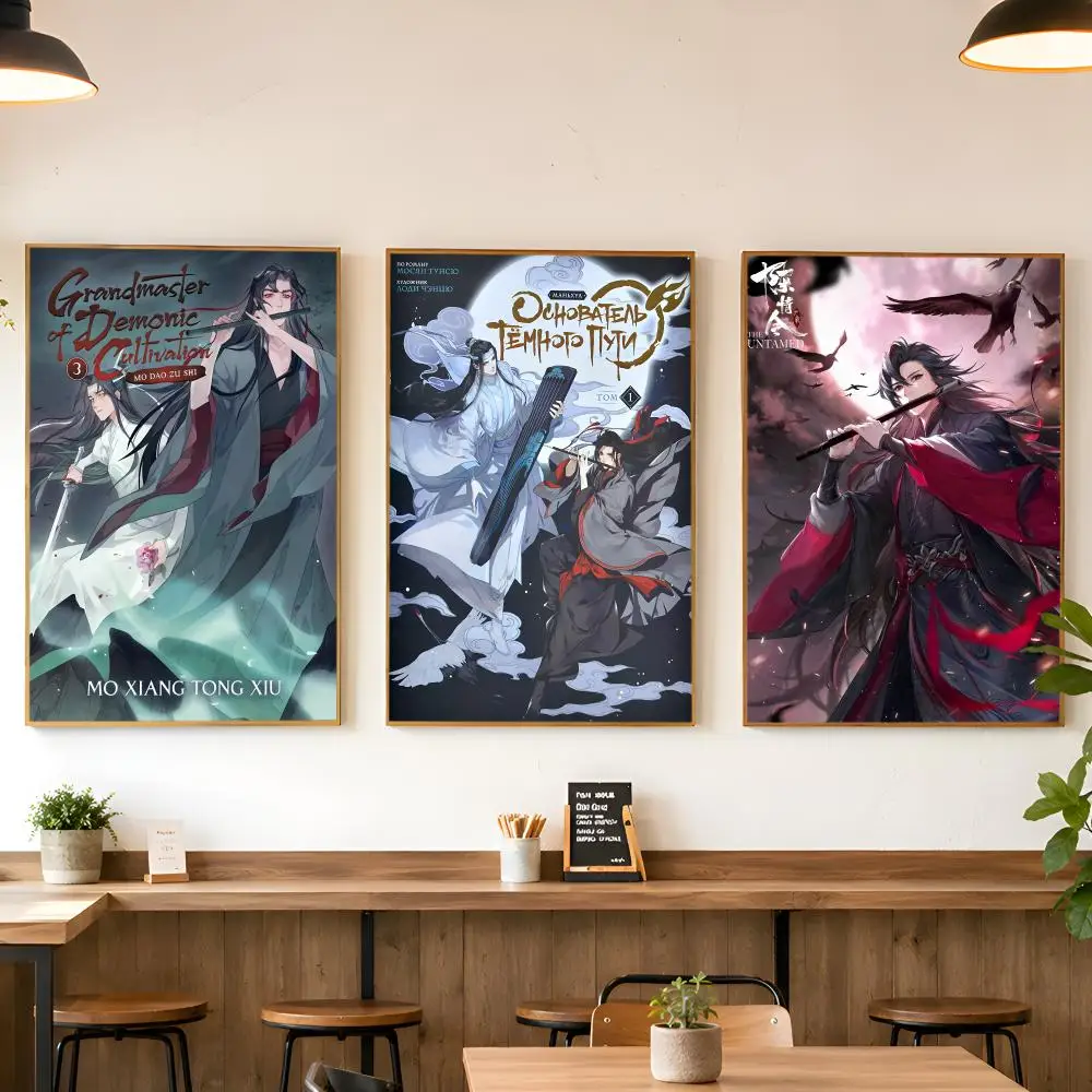 Anime Mo Dao Zu Shi Poster Matte Wall Peel And Stick Decor Bedroom Living Room Office Dorm Home