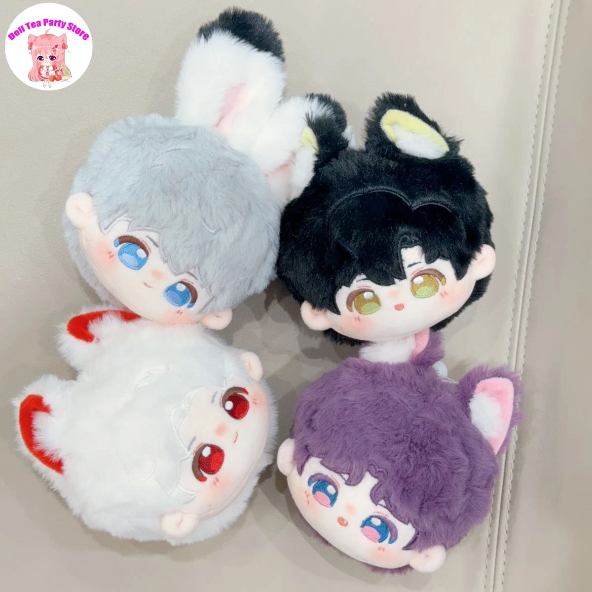 

10cm Plush Doll Love and Deepspace Zayne Rafayel Sylus Spit Bubbles Knead The Band Maumet Puppet Pendant Bag Charm Accessories