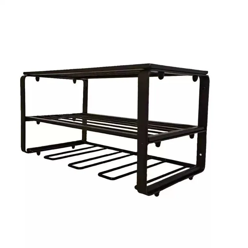 Electric Tool Storage Rack Heavy Duty Wall Mounted Screwdriver Pliers Hammer Rack Electric Drill Holders for Workshop Garage
