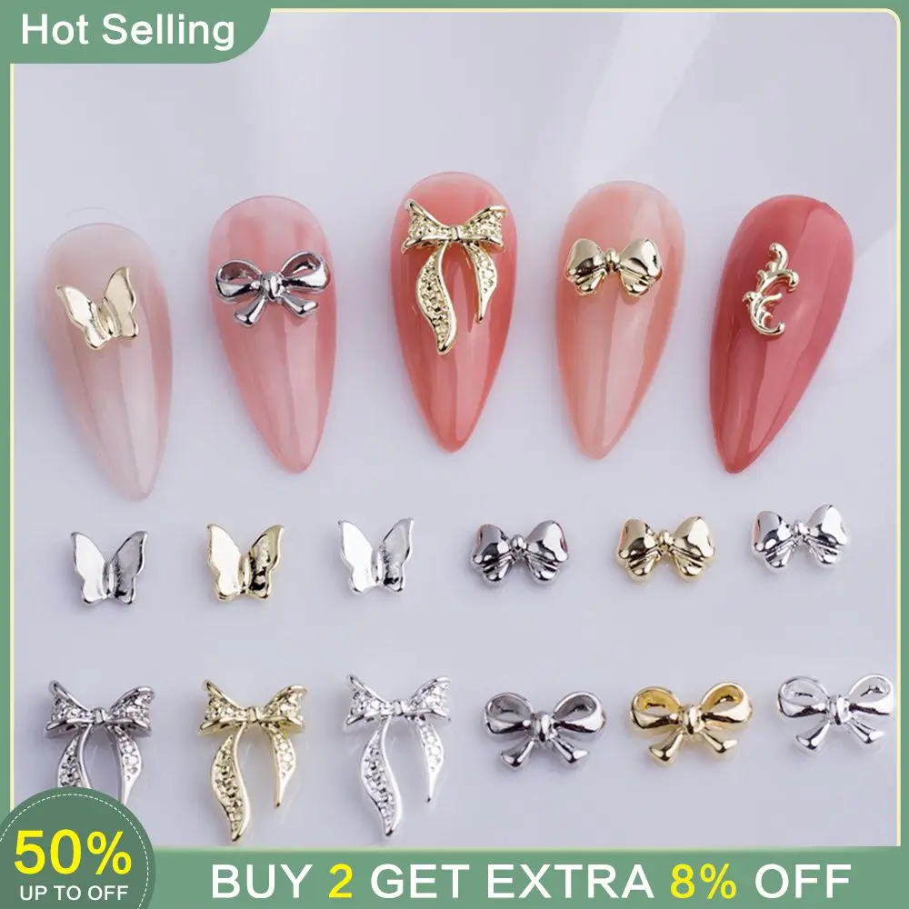 Three-dimensional Nail Drill High Quality Materials Exquisite Butterfly Theme Manicure Simple Nail Drill Rhinestone Nail Drill