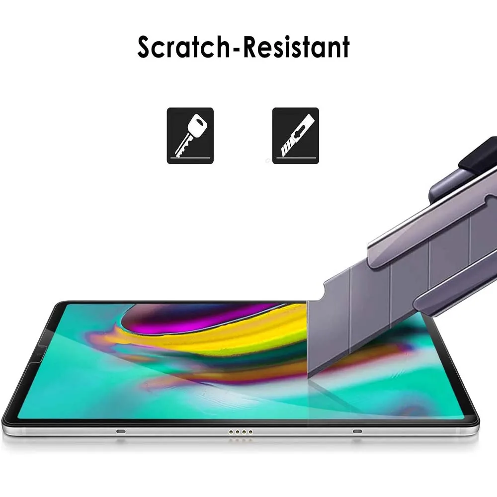 삼성 갤럭시 탭 S5E T720 용 강화 필름 방폭 태블릿 강화 유리 방수 울트라 클리어 보호 필름