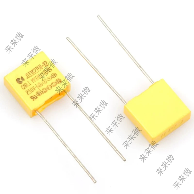 20pcs Safety Capacitor 275VAC 333K 275V 0.033UF 33NF X2 MKP Pin Distance 7.5MM