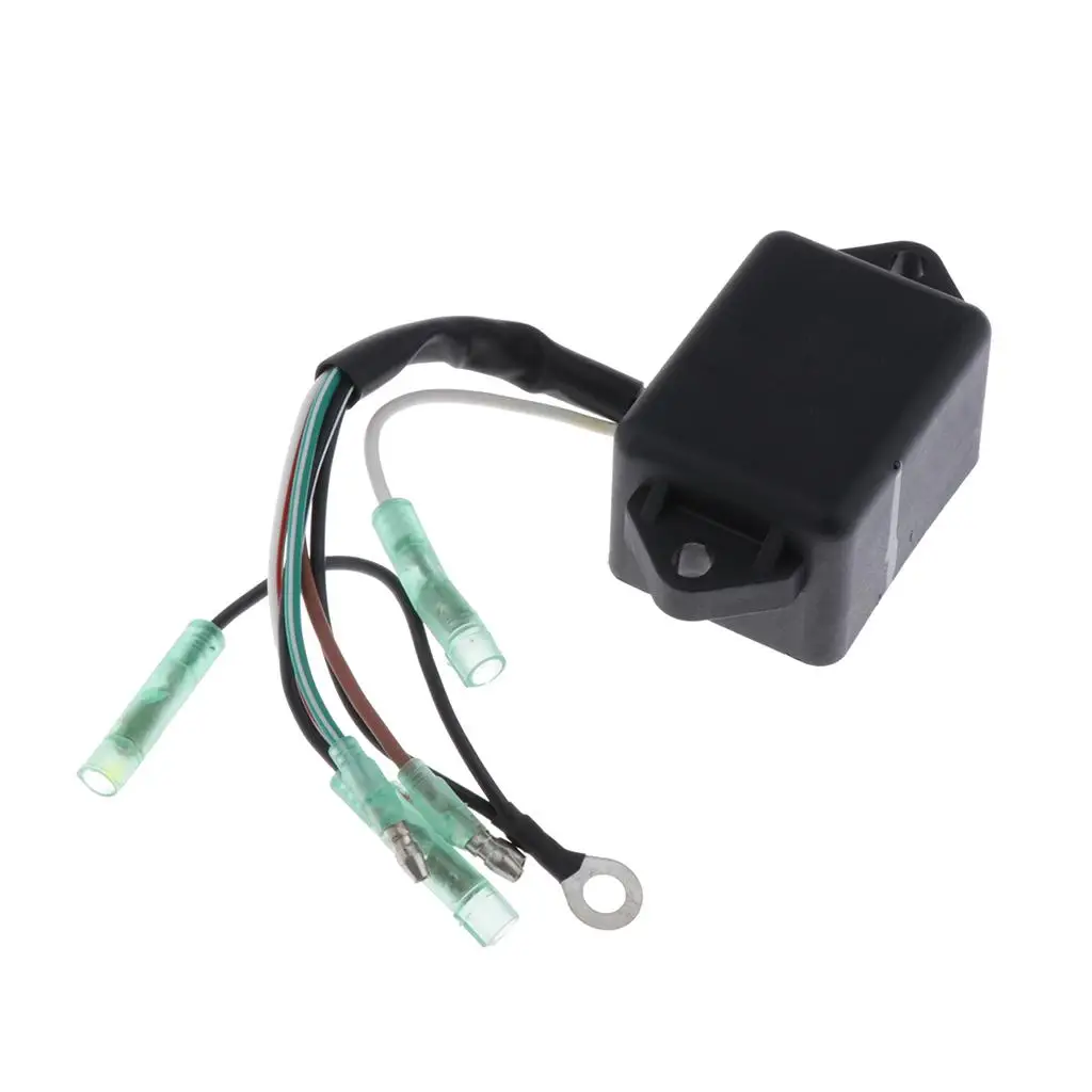 

Outboard CDI Unit Black Metal Replacement Engine Ignition Pack for Yamaha Outboard 4hp 5hp Models 1998-2002