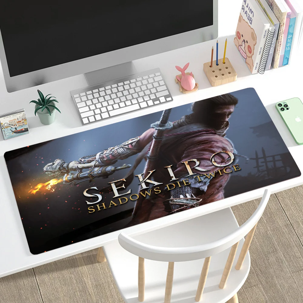 

Sekiro Shadows Die Twice Mousepad Mouse Mat Desk Mat With Pad Gaming Accessories Prime Gaming XXL Keyboard Pad Padding Mat