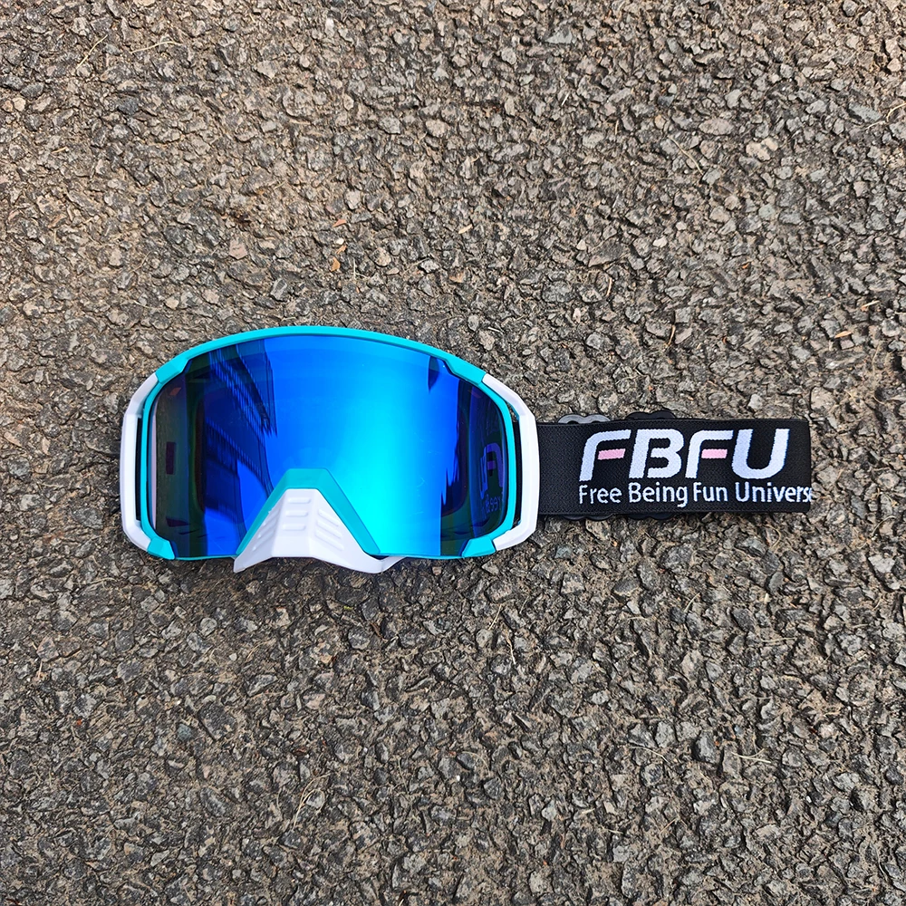 

FBFU fashion 2025 Лыжные очки High-Def — одежда на весь день, защита от песка для унисекс, модные Snow Mountain BMX ATV MTB