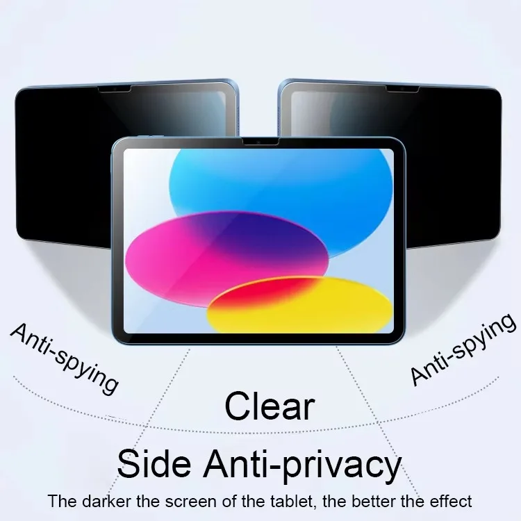 

Tablet Anti Spy Screen Protector Privacy Filter for Apple IPad Anti Peeping Paper Film Air 7 11 13 Inch A16 M3 Pro Screen Guard