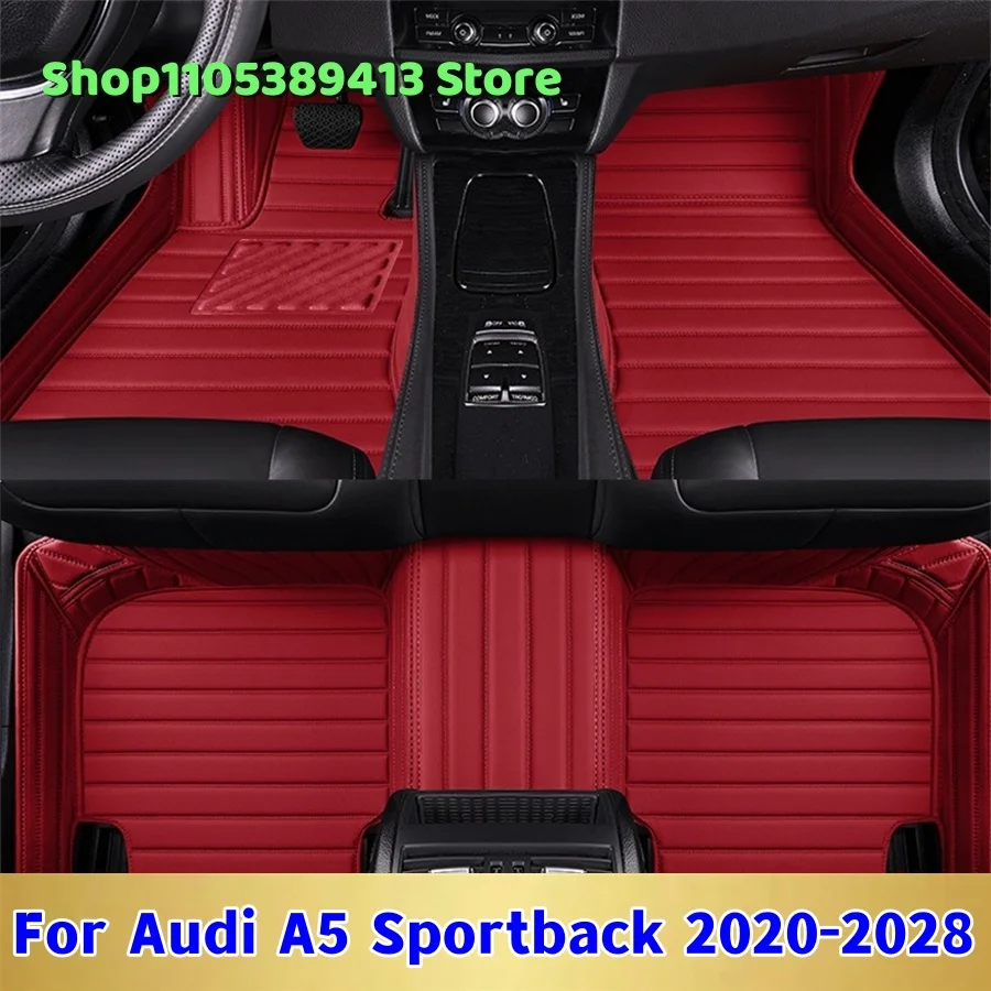 

Mats Carpets Leather Custom Car Floor Mats For Audi A5 Sportback 2020 2021 2022 2023 2024 2025 2026 2027 Car Mat Accessories