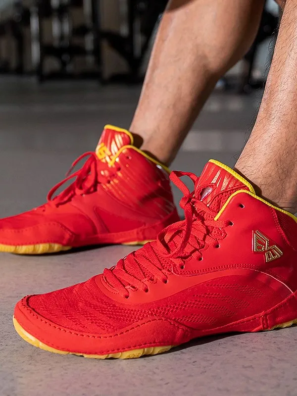 Hot-selling New 2025 Arrival: Lightweight, Durable, High-Quality Professional Anti-Slip Wrestling Training Shoes & Boxing Shoes