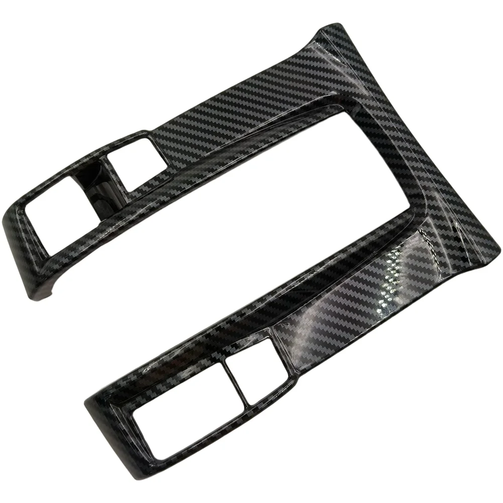 Carbon Fiber Center Console Shift Panel Trim For Honda For Civic 10th Gen 2016-2022 Gear Box Cover Sticker Car Interior Parts