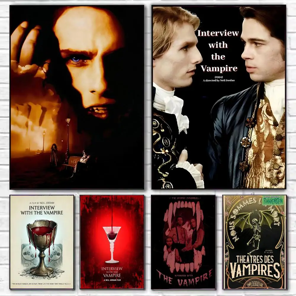 Vampire Drama Interview with the Vampire Poster HD Art Decorative Wall Art Waterproof Home Décor Gift