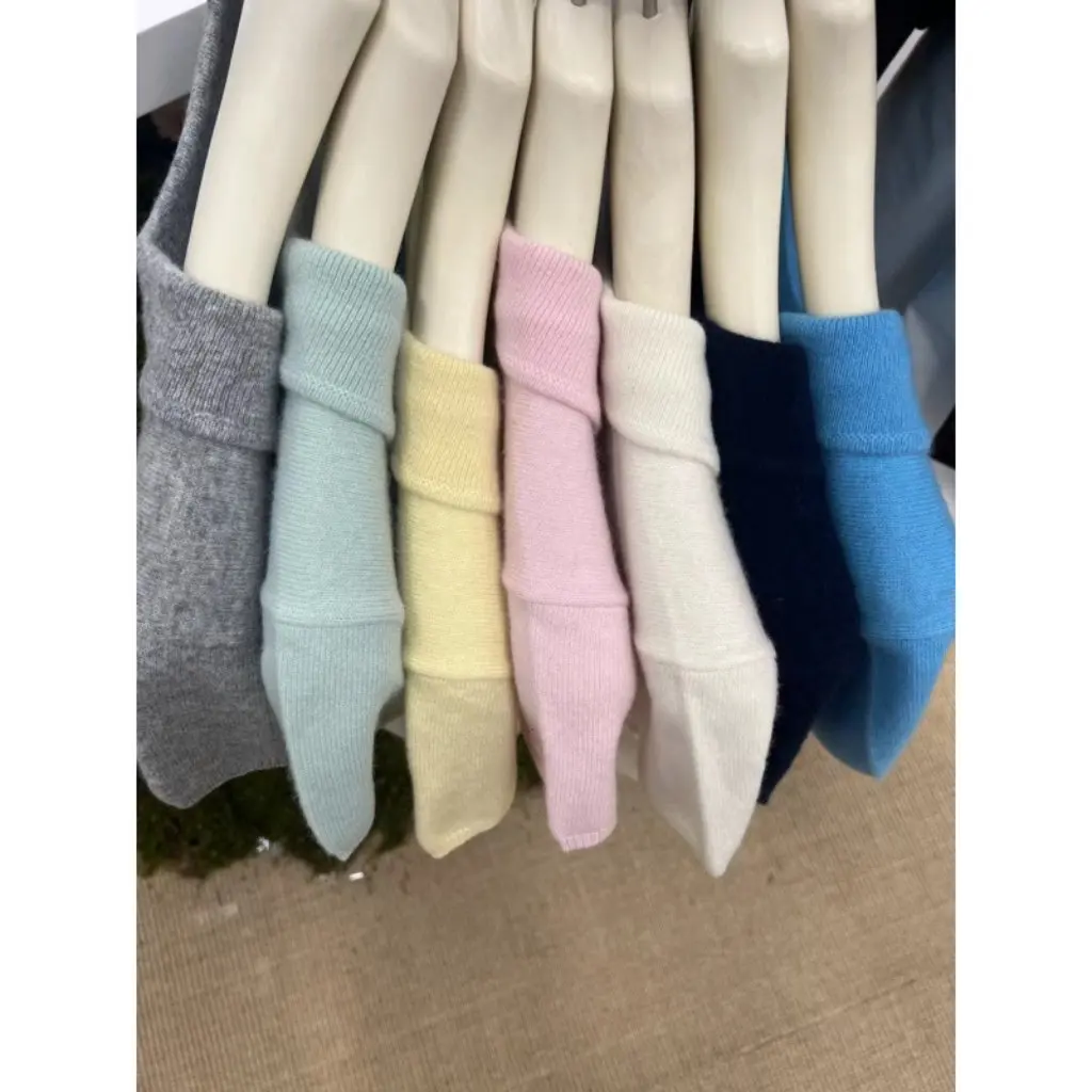

Women's Slim Fit Short-Sleeved Cardigan Wool Knitted Doll Collar Single-Breasted Summer Style Top New