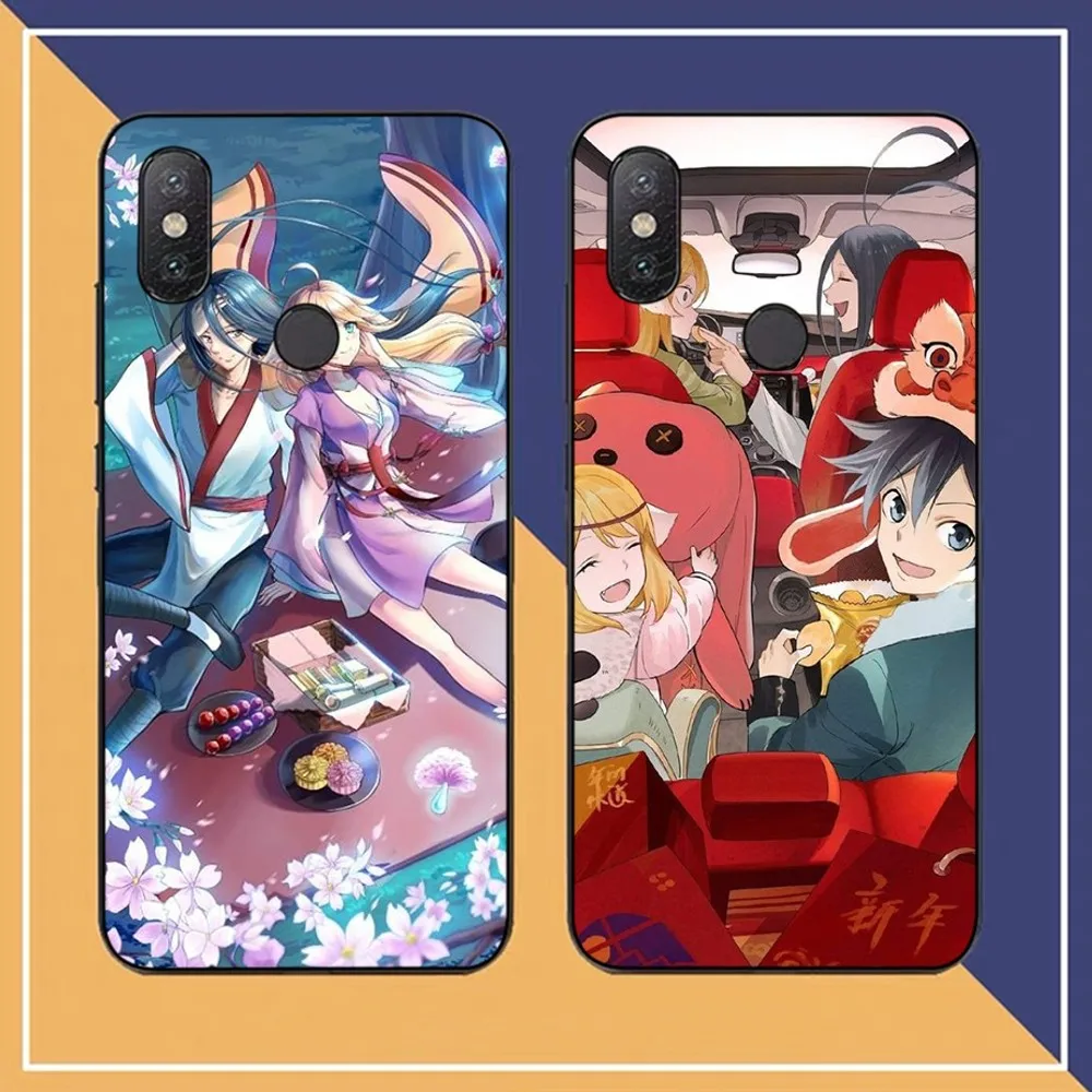 Fox Spirit Matchmaker anime Phone Case For Samsung S 20 21 22 23 plus Ultra for Redmi Note 8 9 10 11 for Huawei Y 5 6 9