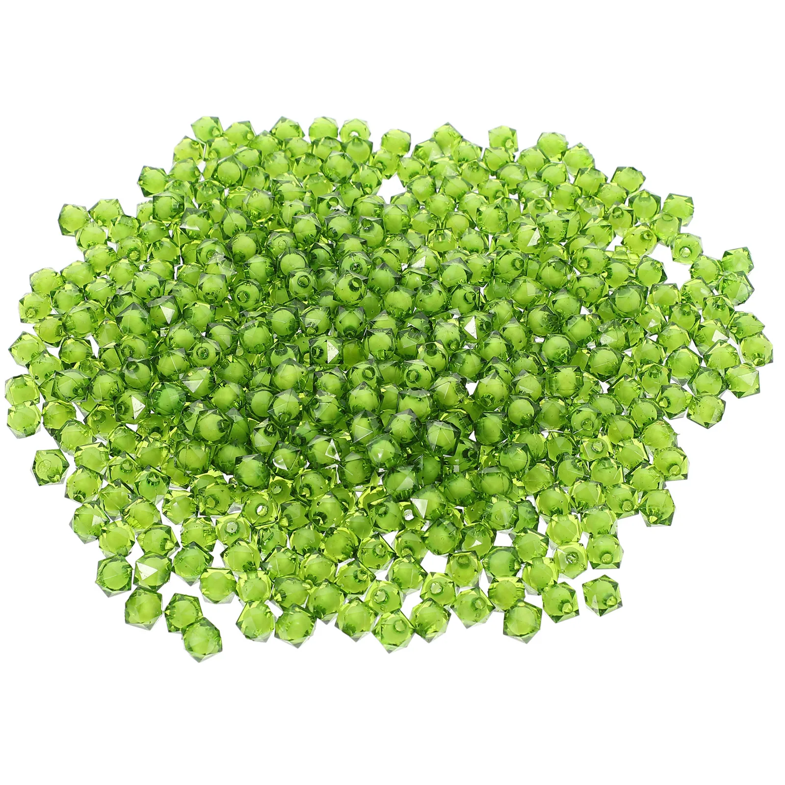 

Acrylic Beads Large Hole Round Bracelet Making DIY Decoration Hair Accessory Jewelry Craft Durable Wear Resistant