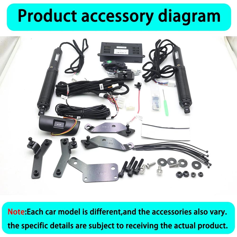 for Toyota Yaris Cross XP210 2020~2026 OEM Smart Automatic Powered Tailgate Electric Power Tailgate Lift Kit Key Close view 6