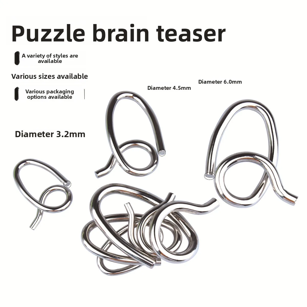 Desafío cerebral popular, entrenamiento de concentración, alivio de la ansiedad, juguete educativo transfronterizo, inteligencia multinivel