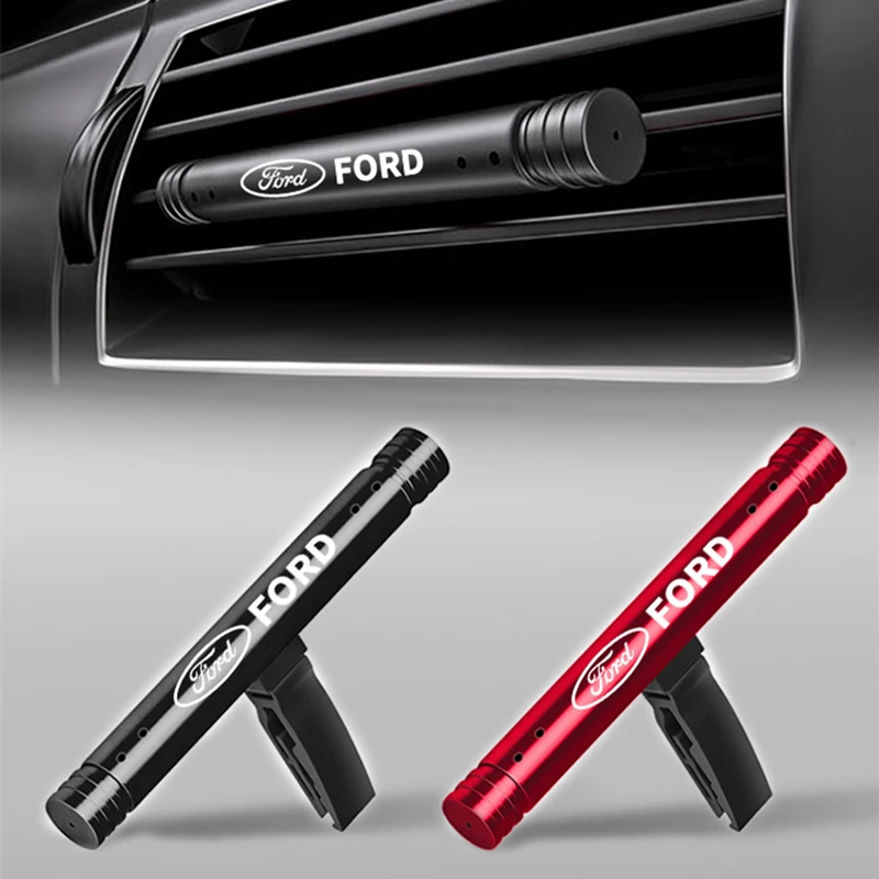 Clip de Perfume para salida de aire de coche, difusor de Aroma para aire acondicionado, palo para Ford Fiesta EcoSport ESCORT focus 1 focus 3 focus 2