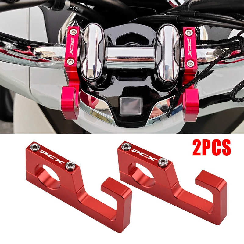 

PCX logo Motorcycle 22mm Helmet Hook Luggage Bag Hook Holder Hanger hooks For Honda PCX125 PCX150 PCX160 PCX 125 PCX 150 PCX 160