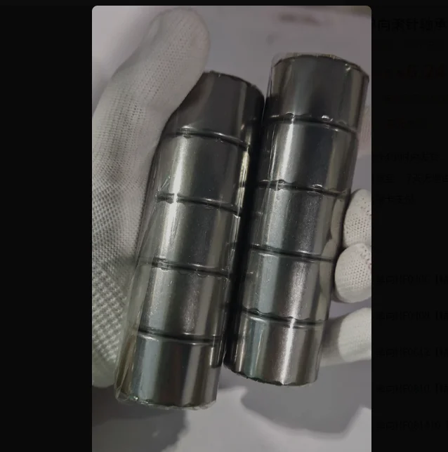 1pcs HF unidirectional needle roller bearing has a complete inner diameter of 3 4 6 8 10 12 14 16 18 20 25 27 30 35.
