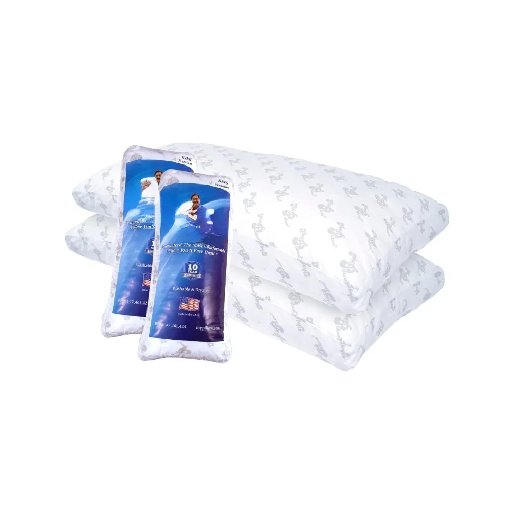 

Premium Bed Pillow Set of 2 King Medium