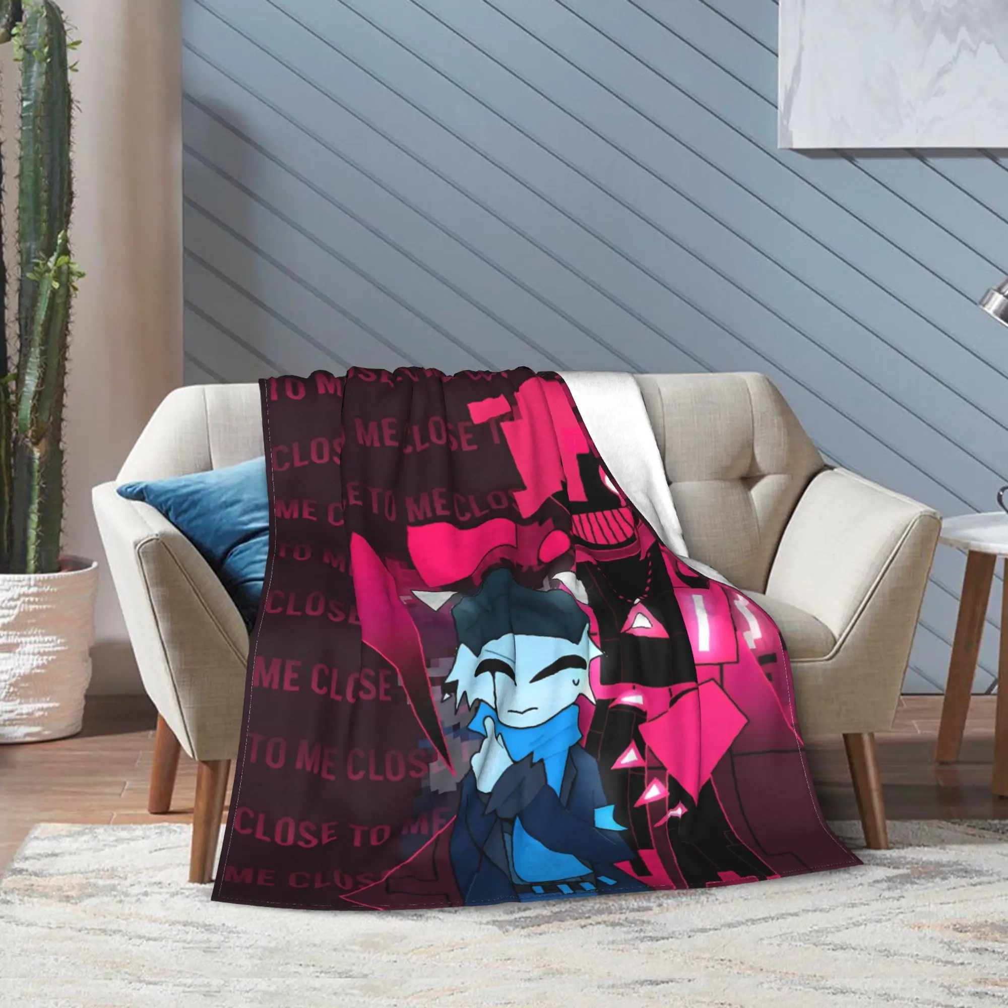 

Cube and Blixer Forsakened Throw Blanket for Couch Fuzzy Soft Plush Blanket 50x60 Inch Multi-size Bedspreads for All Seasons