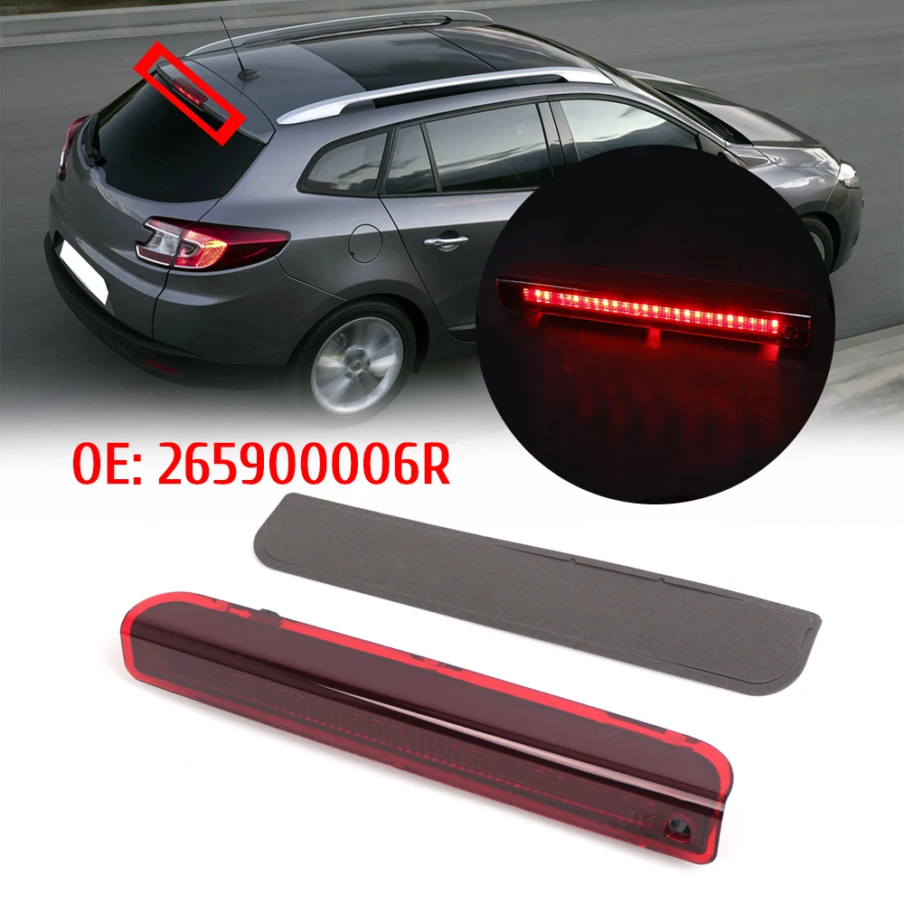 3Rd High Mount Brake Light LED Rear Brake Lamp Third Brake Tail Light for Renault Megane MK3 Hatchback 08-16 265900006R