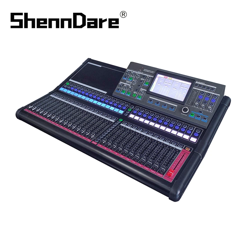 ShennDare M32 Professional Digital Mixer 32 Channels DJ Mixer Audio Console Mixing Table Record Equipment Audio Processor Stage