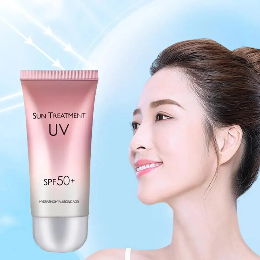 Face Body Sunscreen SPF 50+Sunscreen Whitening Sunblock Oil-control Cream Care Refreshing Moisturizing Protective Skin 60g